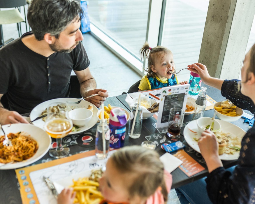 Liever rustig uit eten na je zwembeurt?