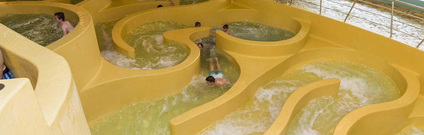 LAGO Brugge wildwaterbaan geel