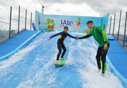 LAGO Mons surfer avec assistance