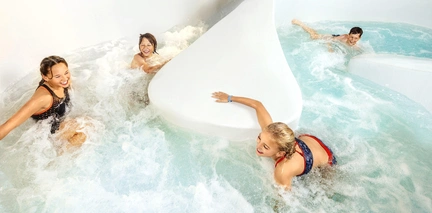 LAGO toboggan de rivière sauvage amusant