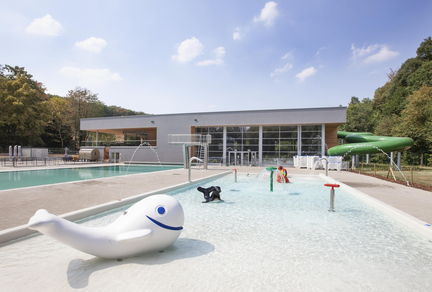 Lago Eupen Kinderbecken Freibad ansicht