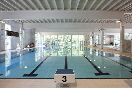 Lago Eupen Sportbecken Sportbad ansicht