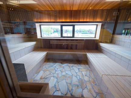 LAGO Brugge indoor sauna