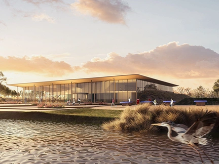 LAGO Bredene render voorgevel
