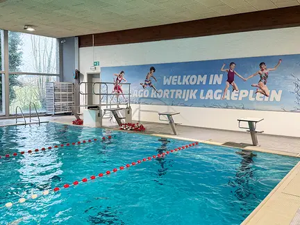 LAGO Kortrijk Lagaeplein sportbad nieuw