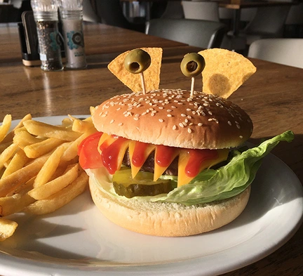 burger halloween
