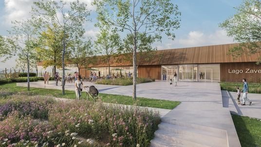 Render van LAGO Zaventem zwembad