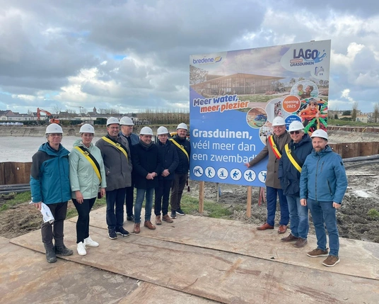 LAGO Bredene bouw eerste steen wordt gelegd
