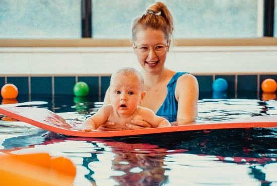 LAGO Sint-Truiden watergewenning mama en kindje