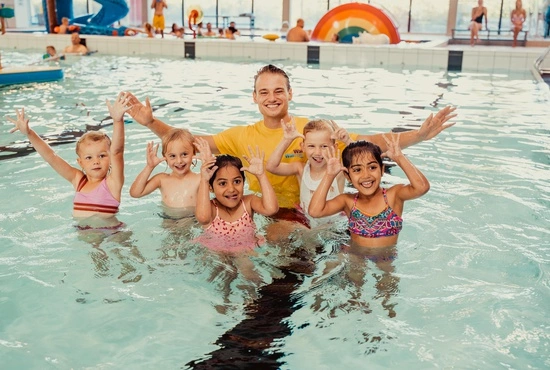 LAGO Sint-Truiden watergewenning mama en kindje