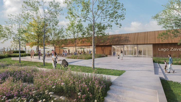 Render van LAGO Zaventem zwembad