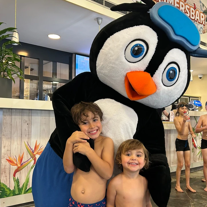 Pongo met kids
